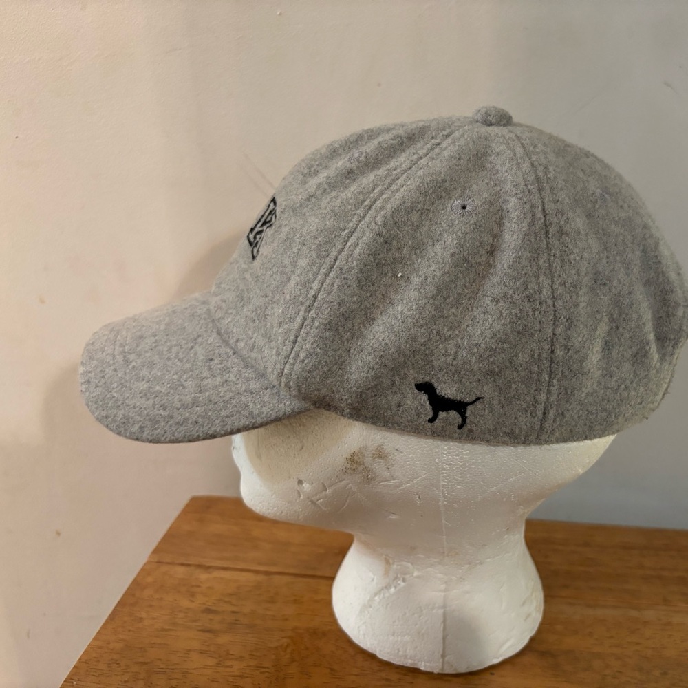 VICTORIA SECRET PINK WOMENS GRAY WOOL BASEBALL CAP HAT ONE SIZE - Picture 5 of 8